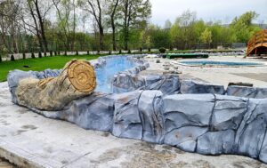 roca artificiala pentru piscine